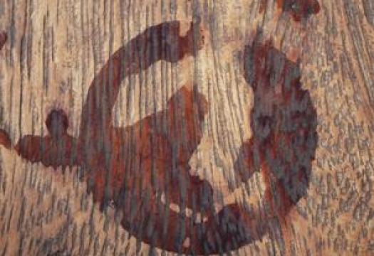 Water stain on wood furniture