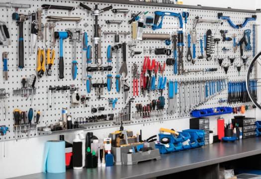 Organized garage fathers day